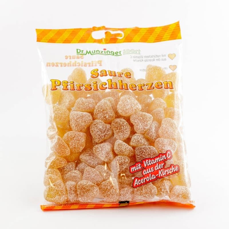 Dr. Munzinger Sour Peach Hearts