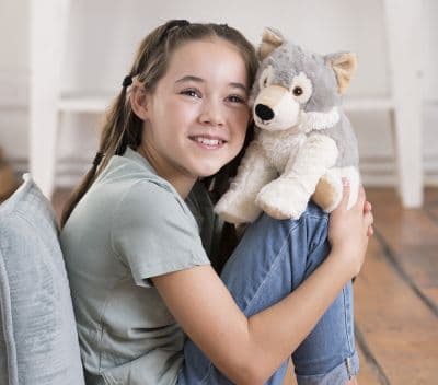 Warmies Wärmestofftier Wolf