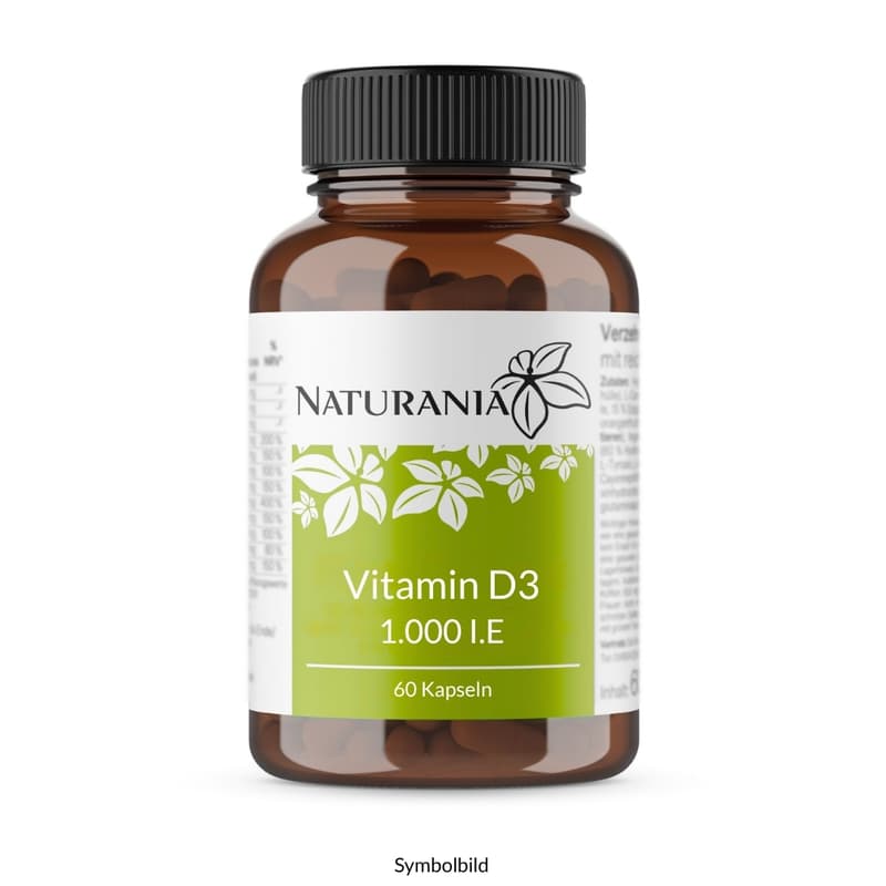Naturania Vitamin D3 1000 IE Capsules
