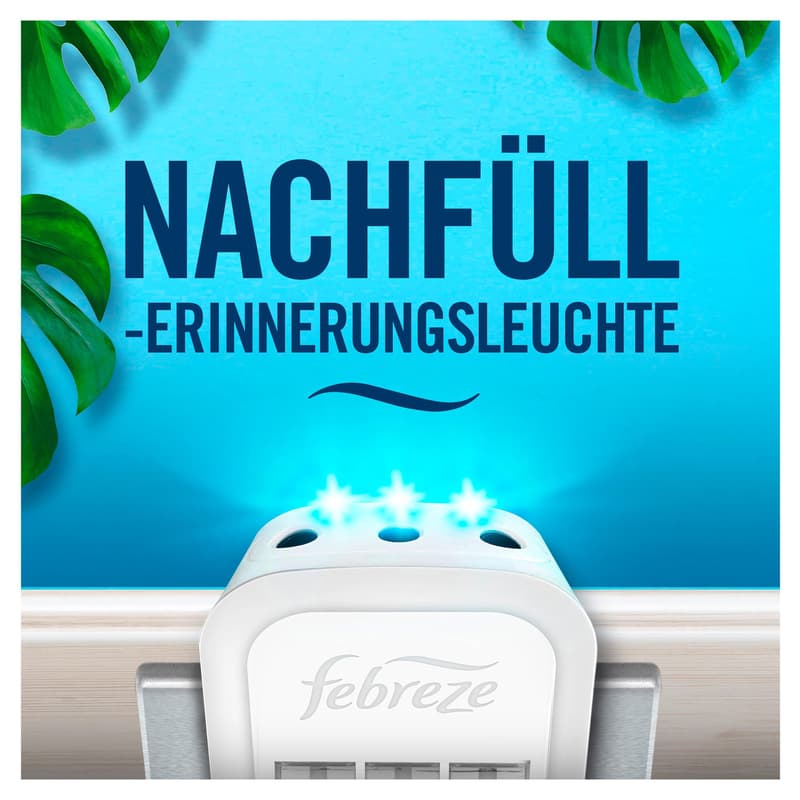 Febreze 3VOLUTION Lufterfrischer Duftstecker Starterset LenorAprilfrisch