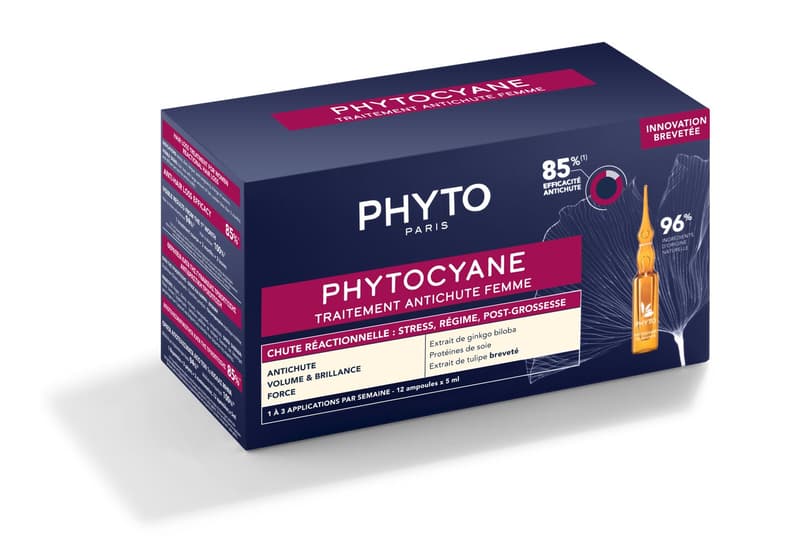 Phyto PHYTOCYANE Traitment Reactional Hair Loss 12x5ml