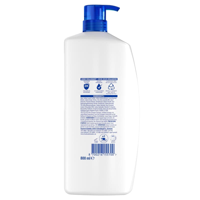 Head & Shoulders Anti Schuppen Shampoo Classic Clean