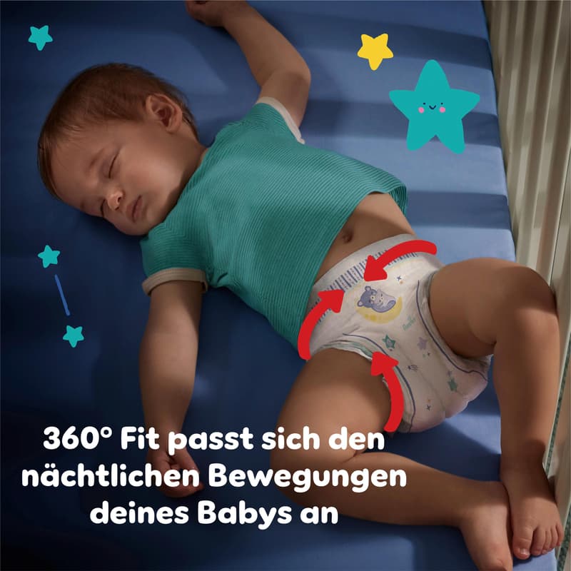 Pampers Baby Dry Night Pants Gr. 6  15+kg MonatsBox