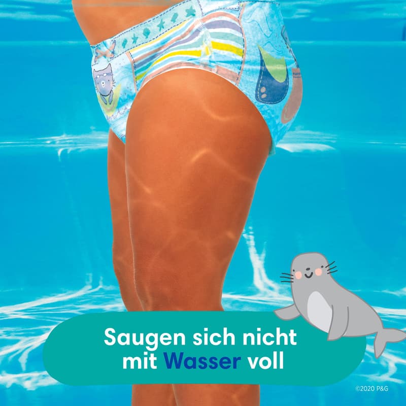 Pampers Splashers Schwimmwindeln Gr.5-6 Tragepack