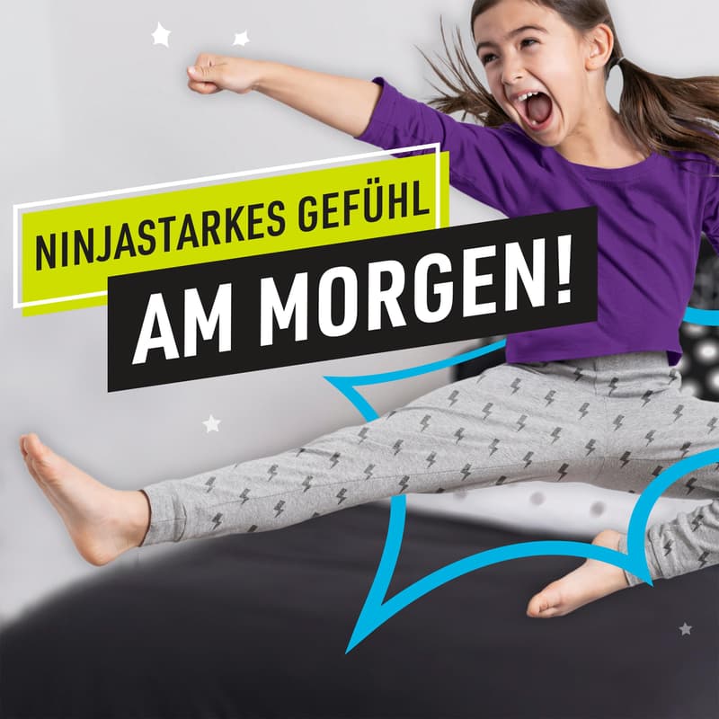 Ninjamas Pyjama Pants Herzchen 4-7 Jahre