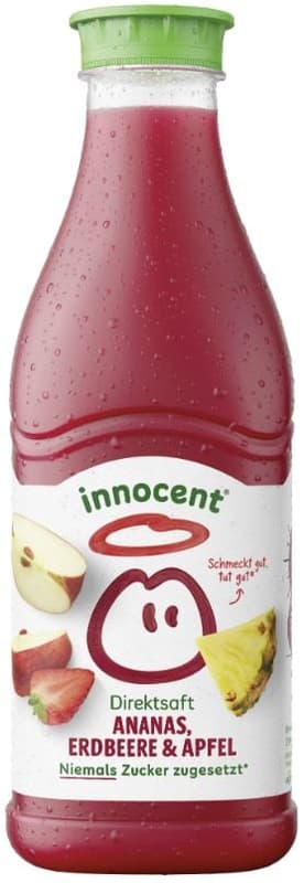 Innocent Direktsaft - Ananas, Erdbeere & Apfel (EinwegPFAND)