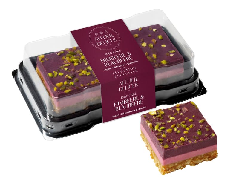 Atelier Délices Raw Cake Raspberry & Blueberry