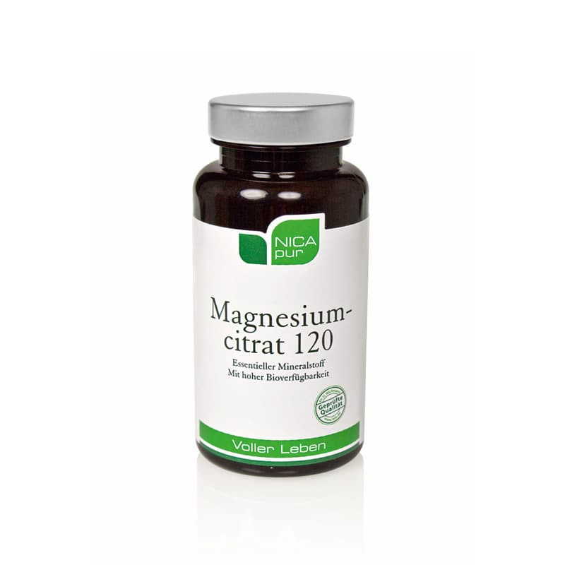 NICApur® Magnesiumcitrat 120 Kapseln