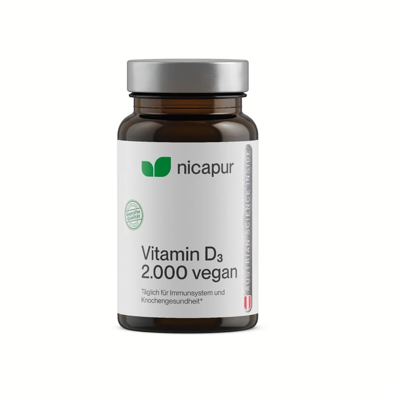 NICApur® Vitamin D3 2000 vegan