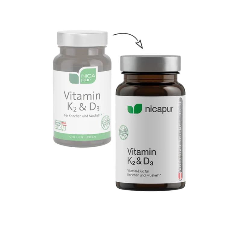 NICApur® Vitamin K2 & D3 Kapseln