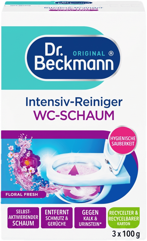 Dr. Beckmann Intensive Cleaner Toilet Foam Floral Fresh