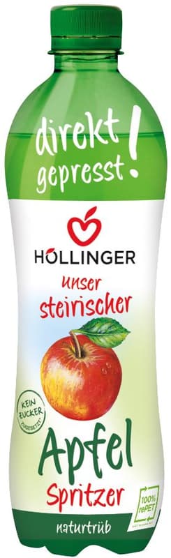 Höllinger Steirischer Apfelspritzer rePET (EinwegPFAND)