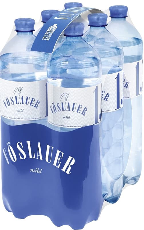 Vöslauer Mild 6x1,5l rePET (EinwegPFAND)