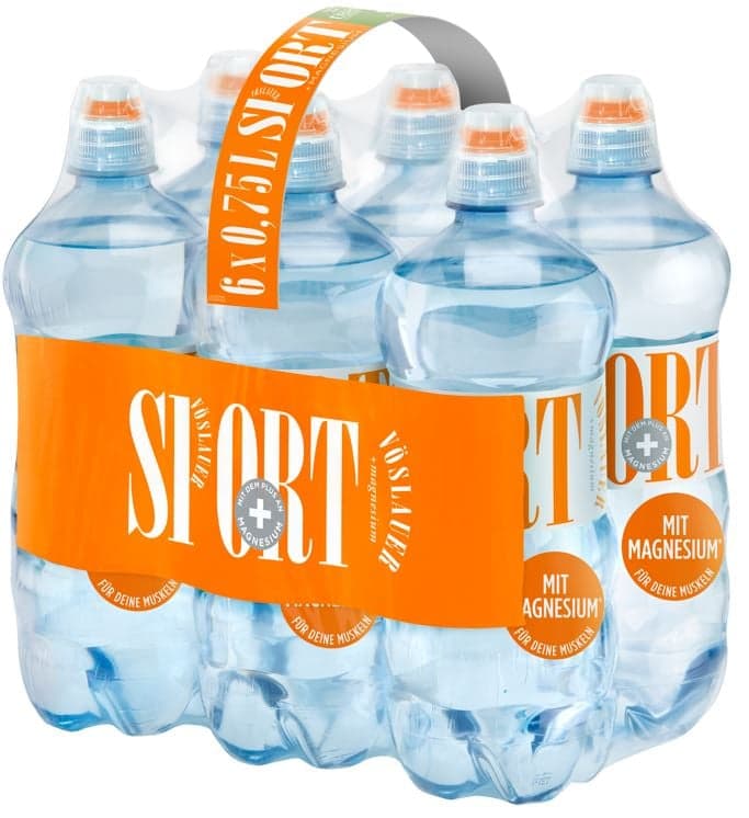 Vöslauer Sport + Magnesium 6x0,75l rePET (EinwegPFAND)