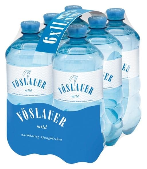 Vöslauer Mild 6x1l rePET (EinwegPFAND)