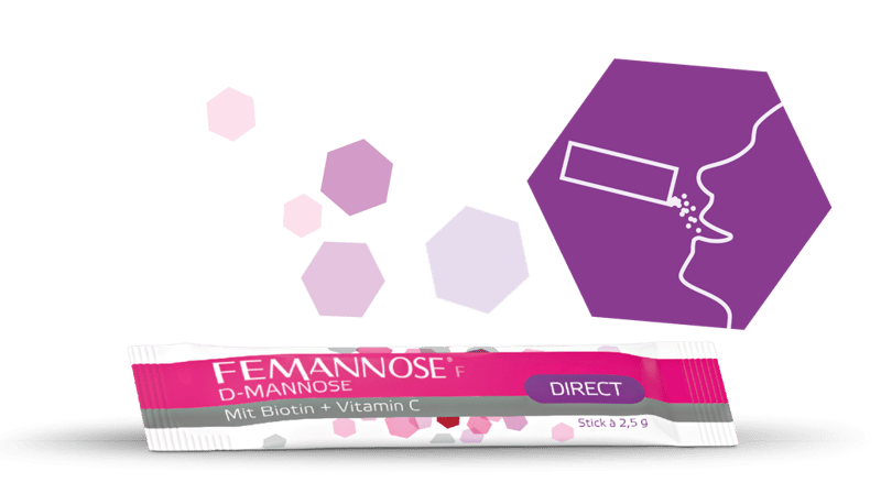 Femannose F Direct Sticks D-Mannose