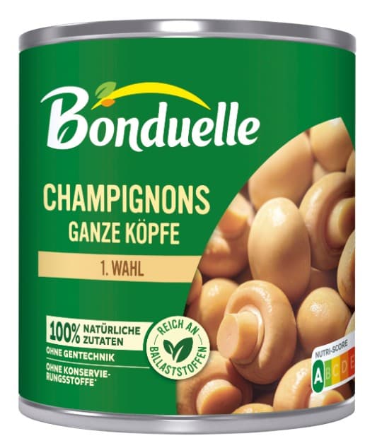 Bonduelle mushrooms whole heads 1st choice