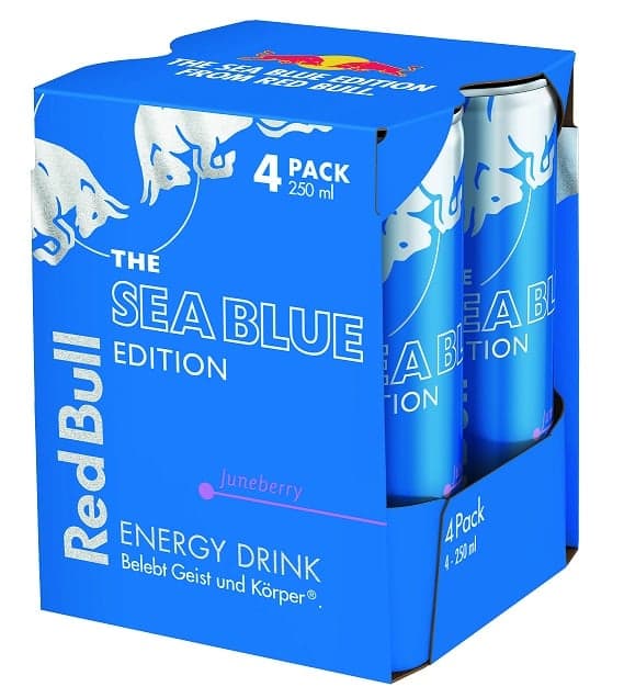 Red Bull Seablue Edition Juneberry 4x250ml (EinwegPFAND)