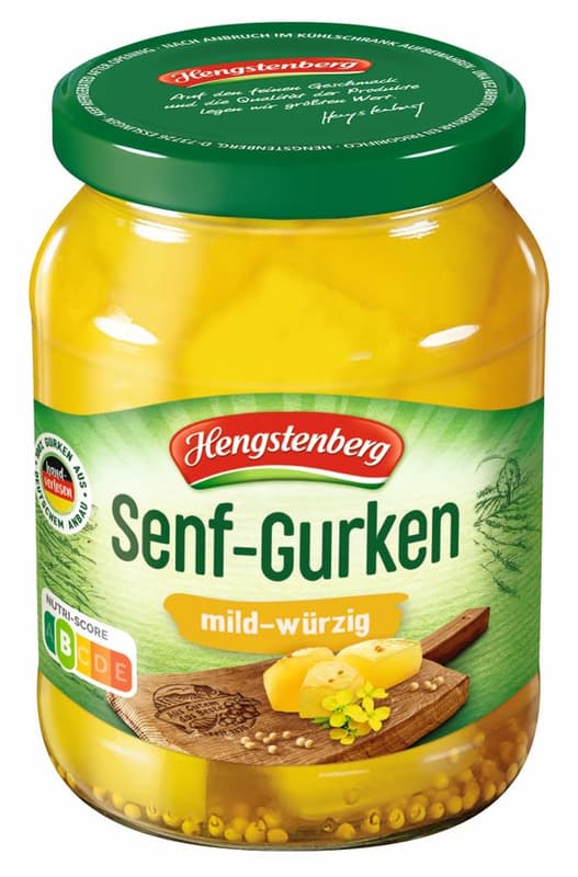 Hengstenberg Senfgurken