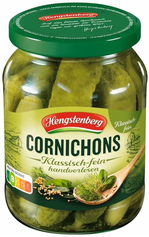 Hengstenberg Cornichons Klassisch