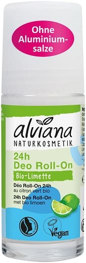 alviana 24h Deo Roll-On Organic Lime