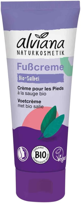alviana Foot Cream Organic Sage