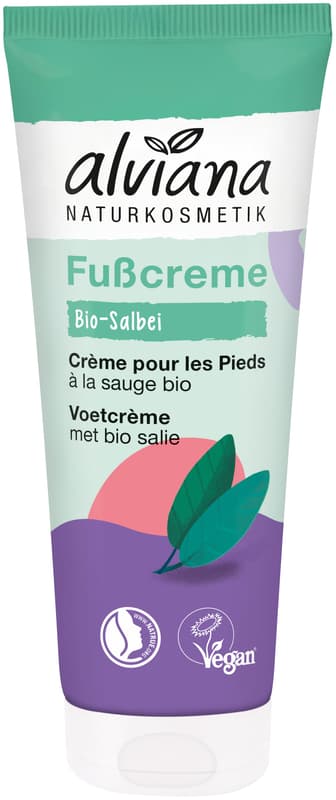 alviana Foot Cream Organic Sage