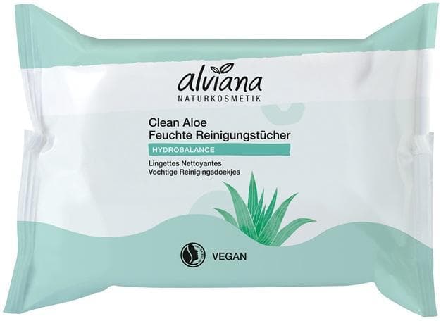 alviana All Day Aloe Feuchte Reinigungstücher