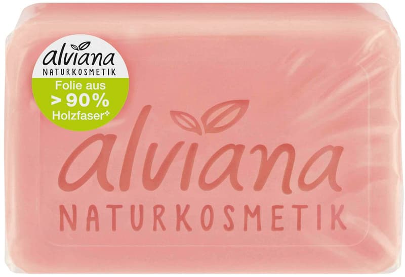 alviana Vegetable Oil Soap Pomegranate