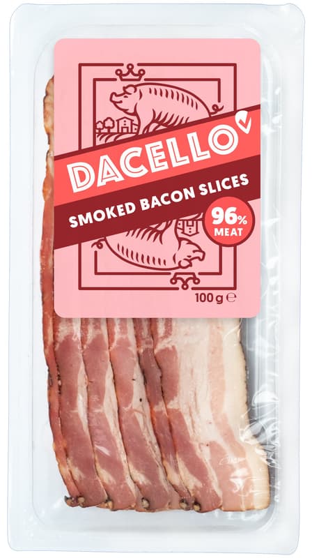 Dacello Bacon geschnitten
