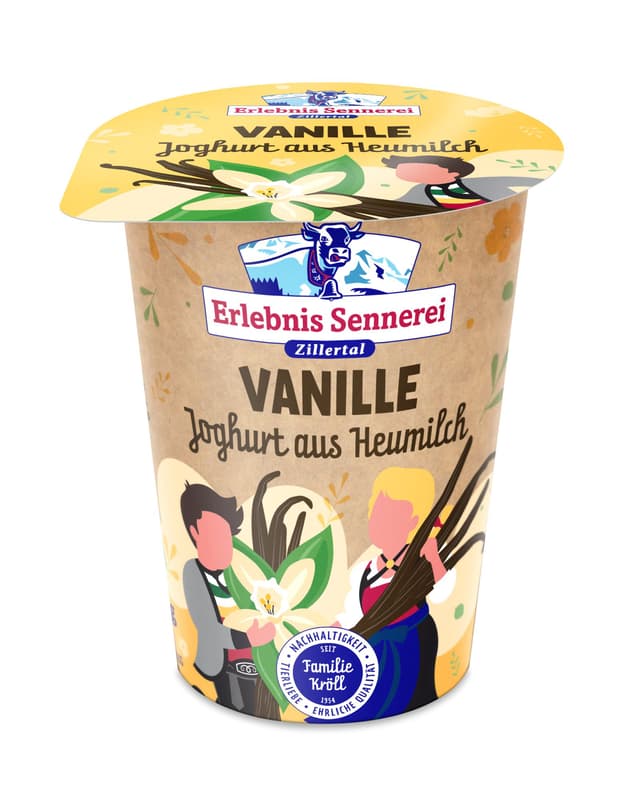Erlebnis Sennerei Zillertal Vanillejoghurt