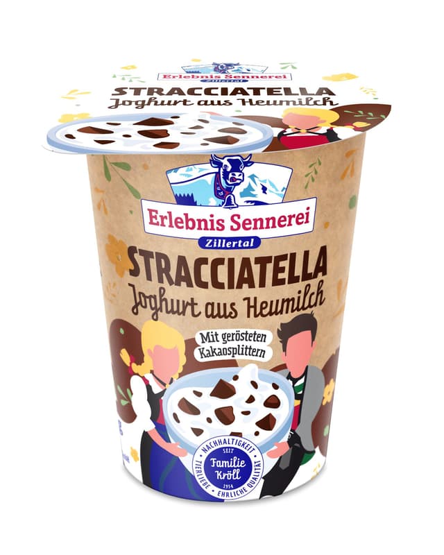 Erlebnis Sennerei Zillertal Stracciatella Joghurt