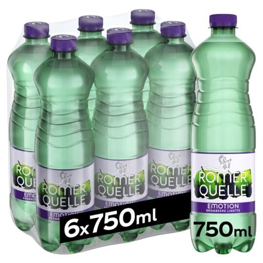 Römerquelle Emotion Brombeere Limette 6x0,75l (EINWEGPfand)