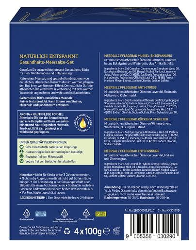 tetesept Health Sea Salts Gift Set