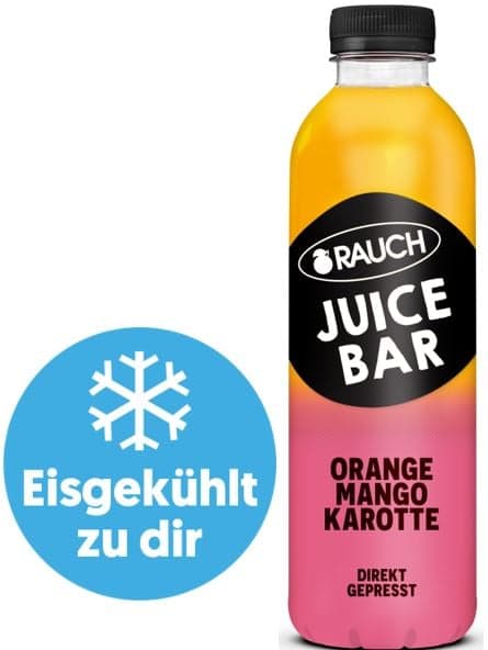 Rauch Juice Bar Orange Mango Karotte (EinwegPFAND)