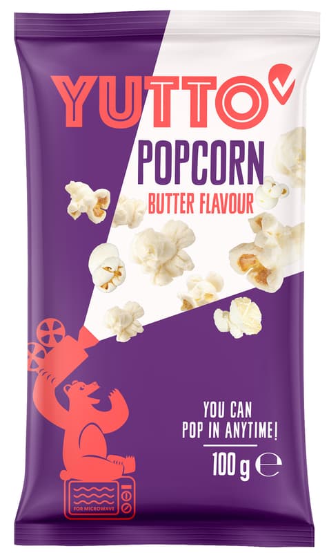 Yutto Microwave Popcorn Butter