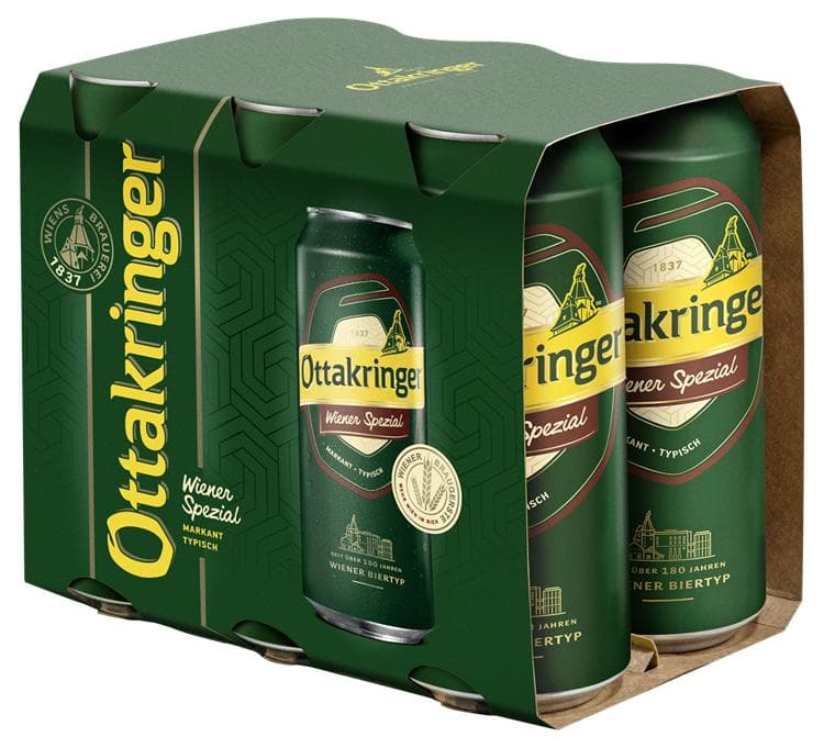 Ottakringer Wiener Original Can 6x500ml (Disposable Deposit)