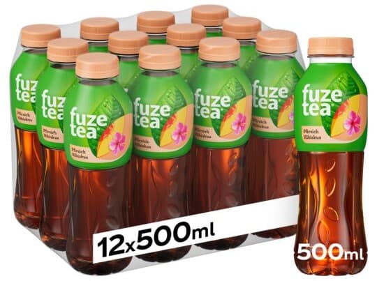 Fuzetea Peach Hibiscus 12x500ml (disposable deposit)