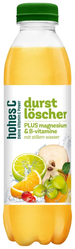 Hohes C Thirst Quencher Magnesium (disposable deposit)