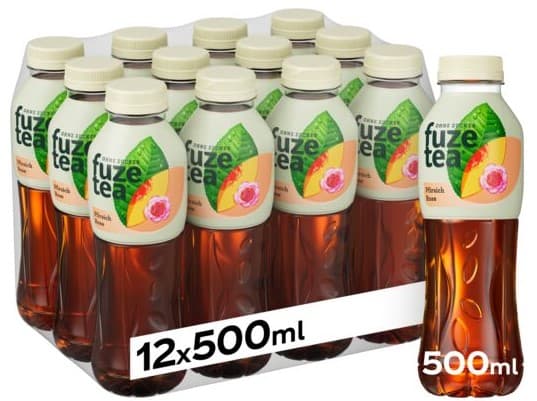 Fuzetea Peach Rose Zero 12x500ml (disposable deposit)