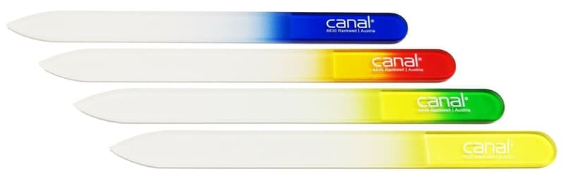 Canal GLASFEILE mit farbigem Griff 14CM Nr.4026-04