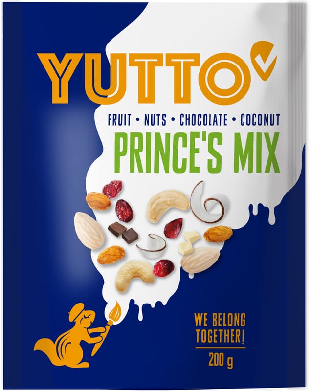 Yutto Frucht & Nussmischung mit Schokolade