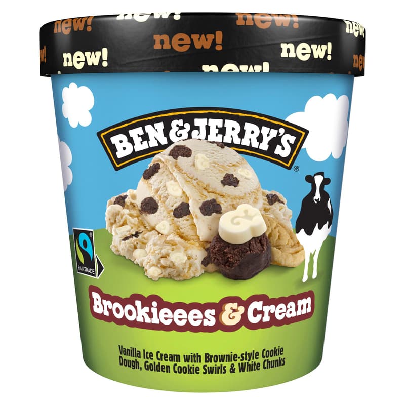 Ben & Jerry´s Brookieees & Cream