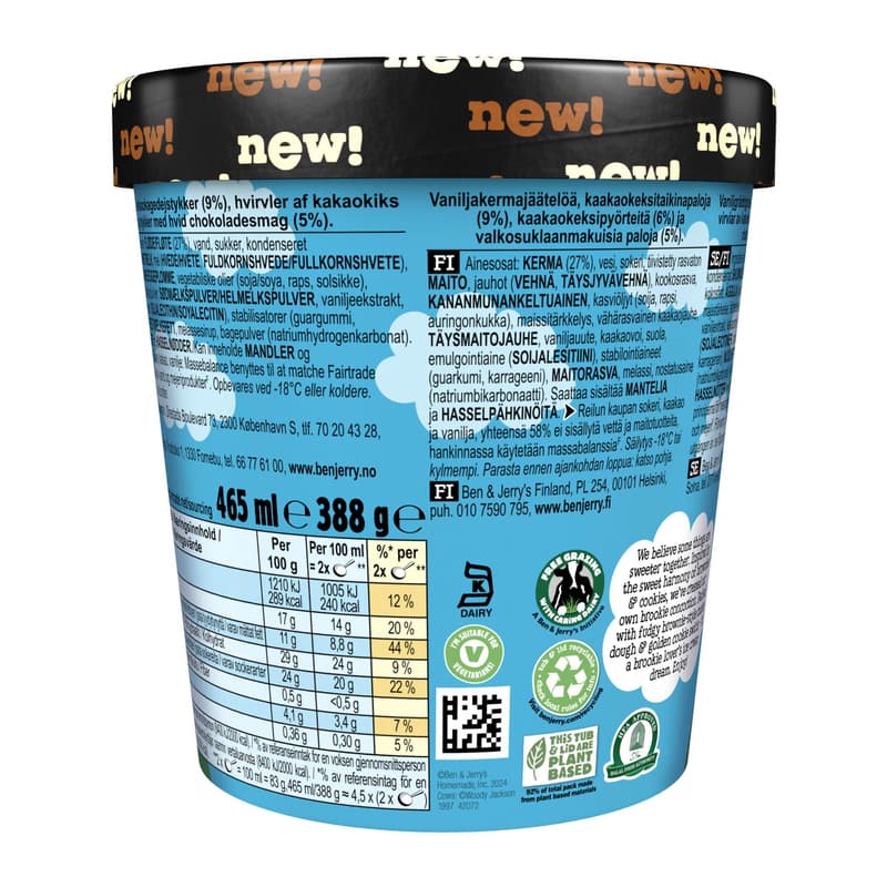 Ben & Jerry´s Brookieees & Cream