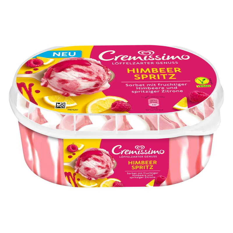 Cremissimo Himbeer Spritz VEGAN