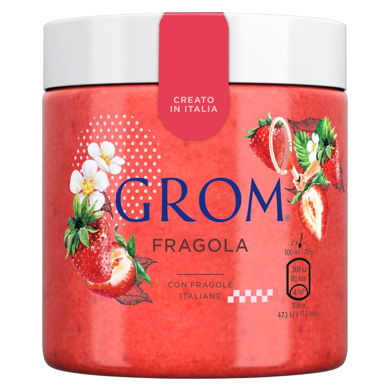 GROM Sorbetto alla Fragola