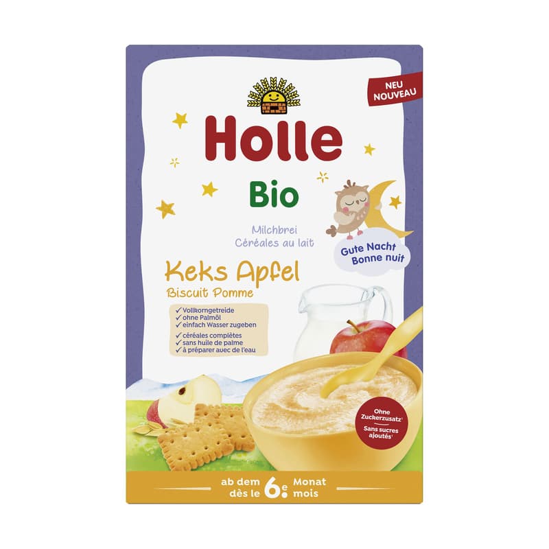 Holle BIO Milchbrei Keks Apfel