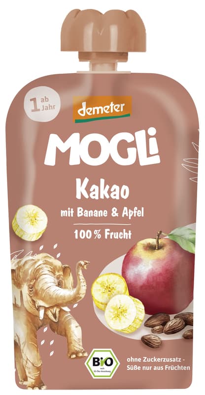Mogli BIO Demeter Kakao Banane Quetschie