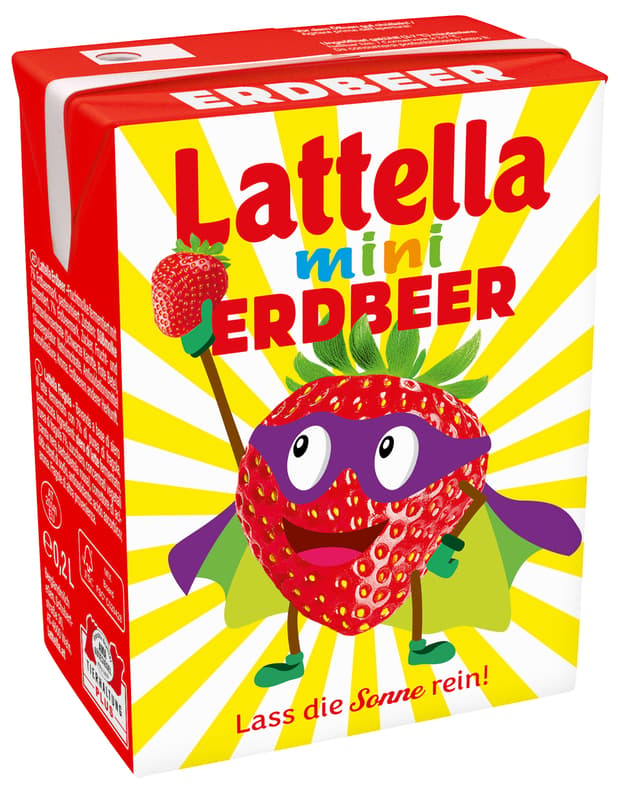 Lattella Mini Erdbeere