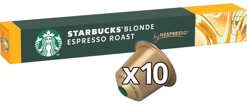 Starbucks by Nespresso Blonde Espresso Roast Capsules